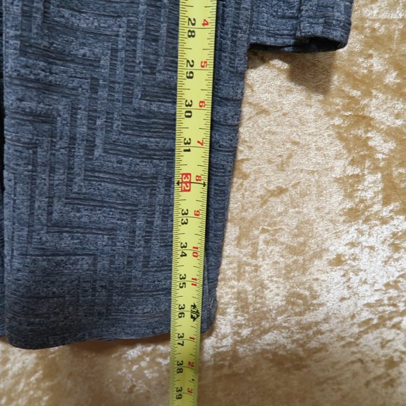 1.STATE Gray Cold Shoulder Dress - Large - Picture 4 of 8